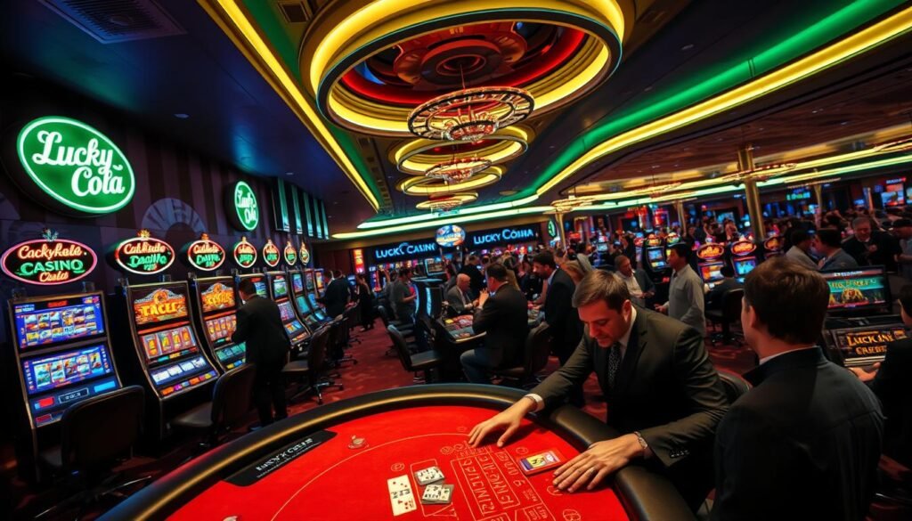 LuckyCola Casino live dealer games