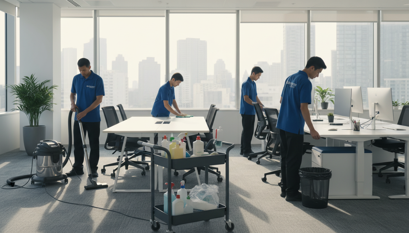 辦公室清潔, 寫字樓清潔